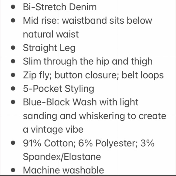 GAP Bi-Stretch Mid-Rise Classic Straight Blue-Black Wash Denim size 26S 26 SHORT - Picture 10 of 11